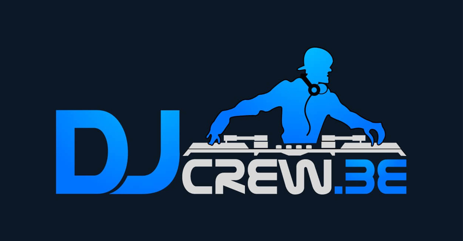 DJ Crew.Be Logo Design